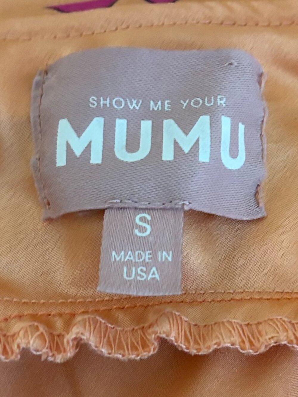 Show Me Your Mumu Strapless Mini Dress Size S - Picture 4 of 5